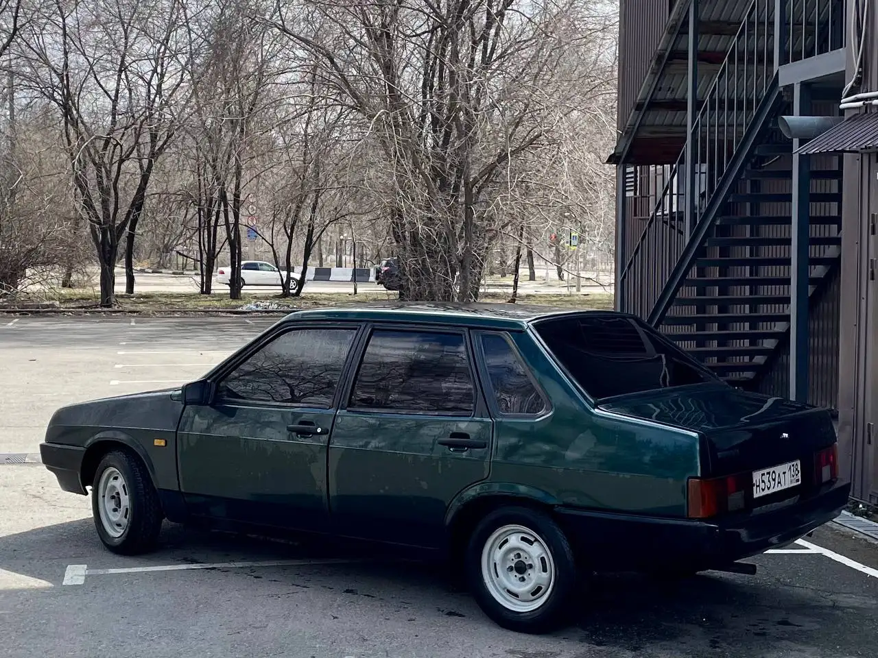 ВАЗ 21099 1996 г.в. темно-зеленый - Авто в Иркутск