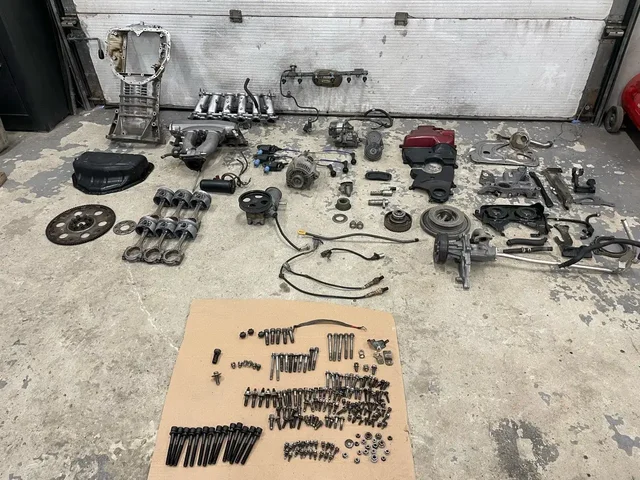 Двигатель 2JZ-GE VVTI в разбор - Запчасти в Иркутск