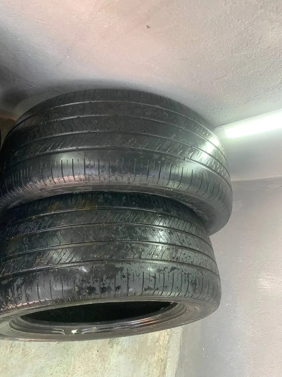 Продам комплект 5 шин 255/55/18 - Шины (Запчасти) в Иркутск