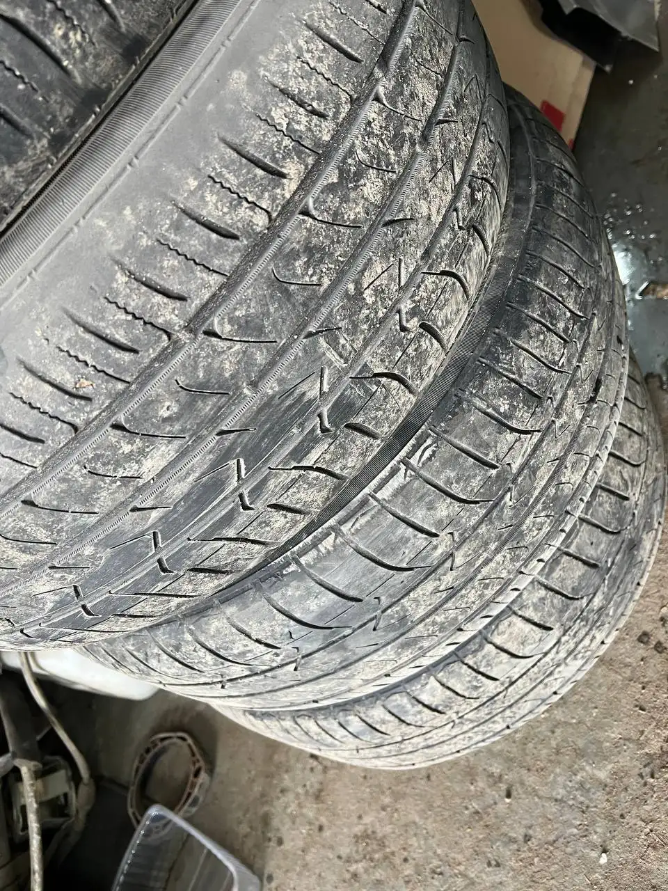 Комплект резины Toyo 19 года 215/55/17 - Шины и диски (Авто) в Иркутск