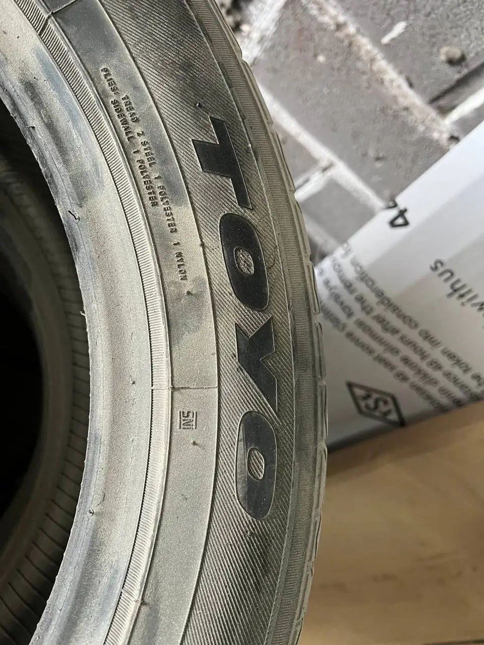 Комплект резины Toyo 19 года 215/55/17 - Шины и диски (Авто) в Иркутск