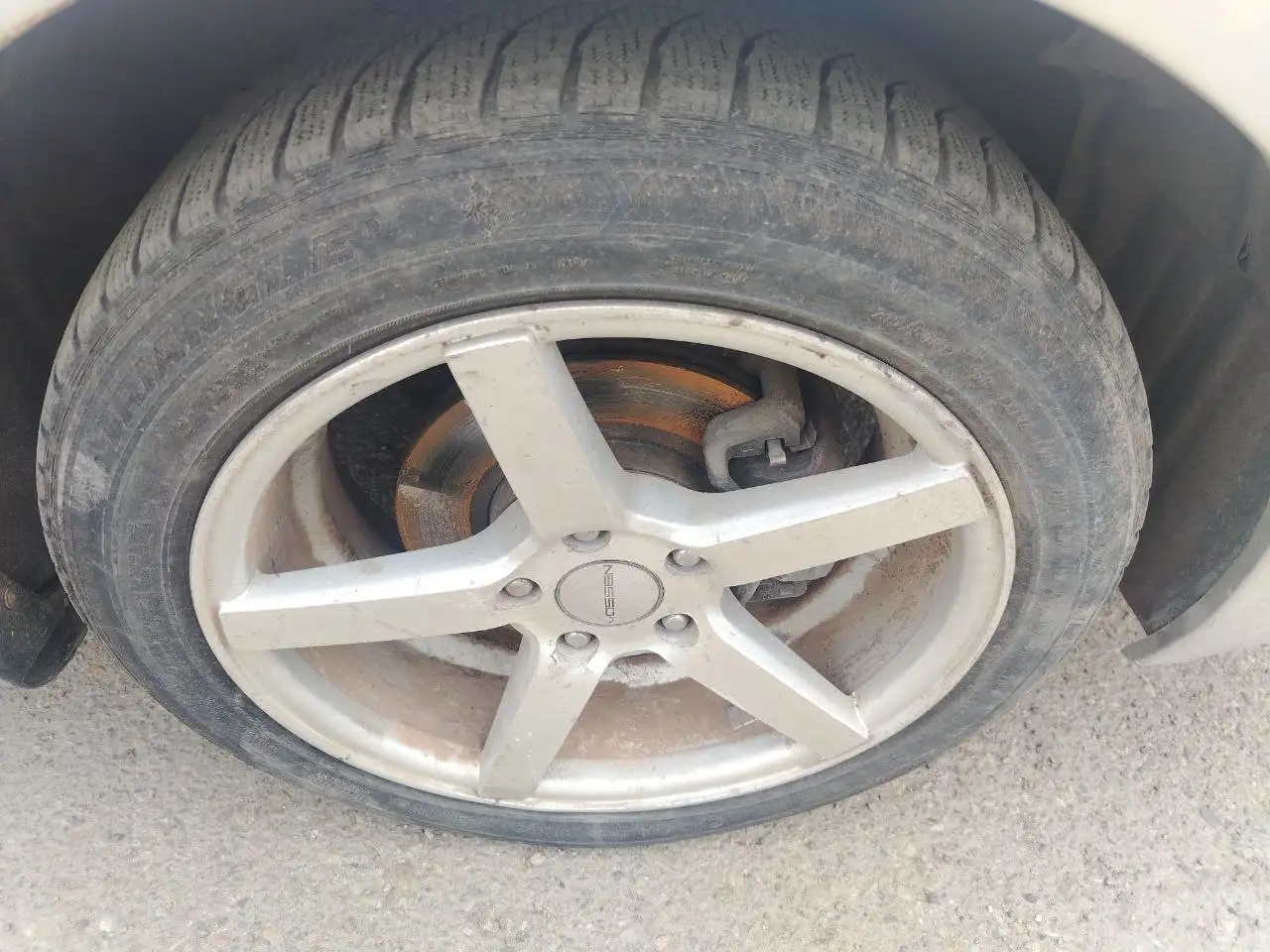 Продам диски R17 5/114.3 - Диски (Запчасти) в Иркутск