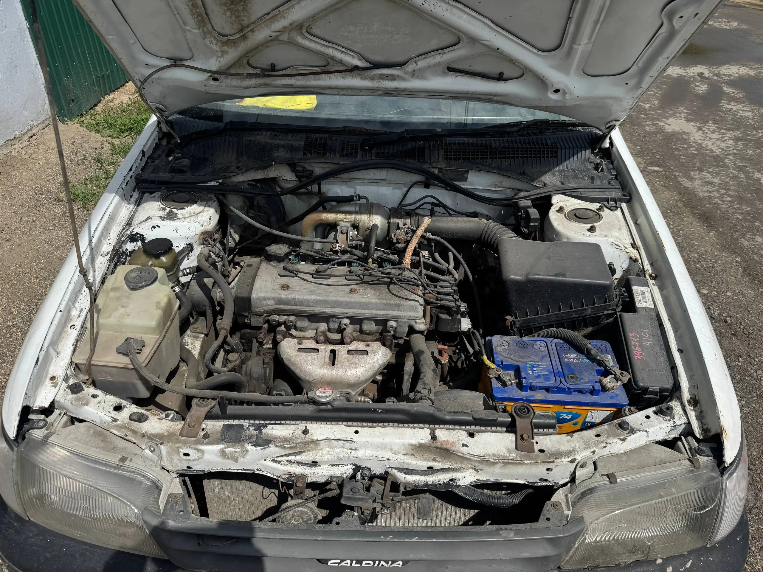 Toyota Caldina ET196 5EFE AT в разборе - Запчасти (Авто) в Иркутск