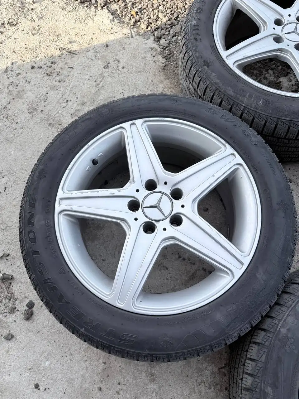 Комплект литья на резине для Mercedes - Колёса и шины (Запчасти) в Иркутск