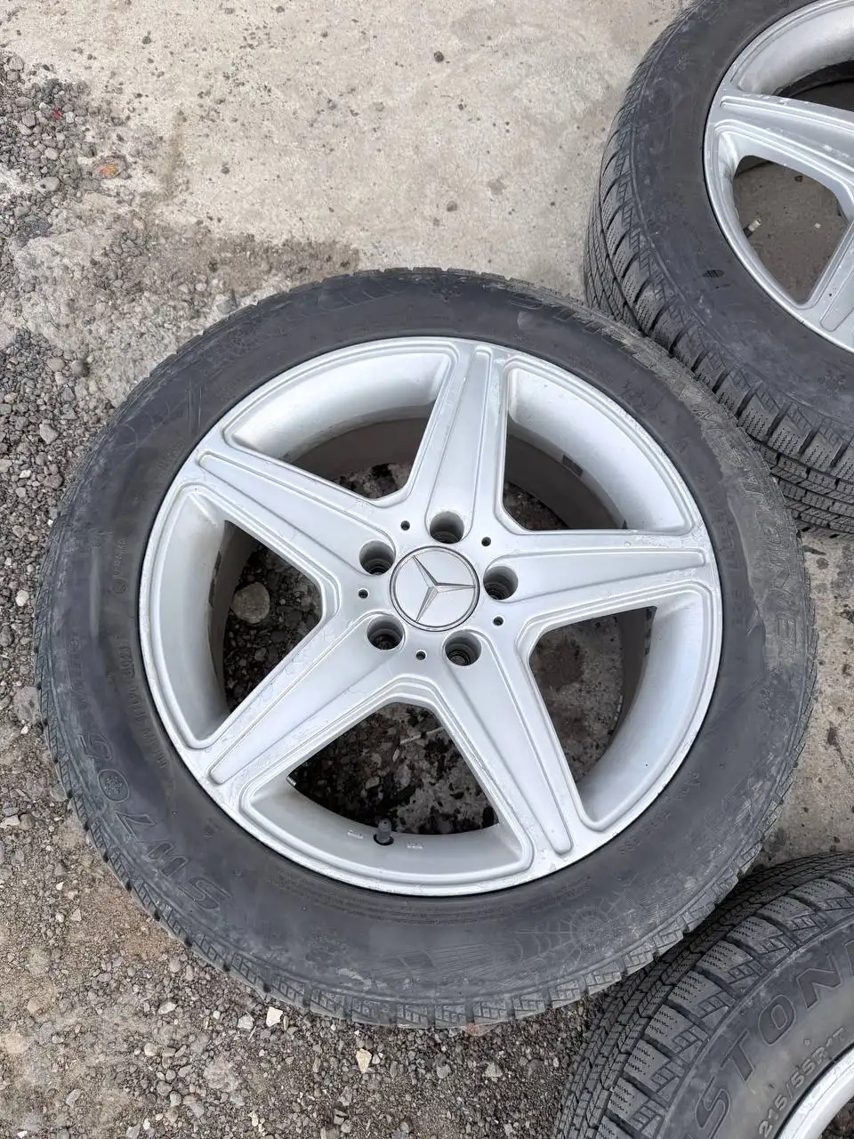 Комплект литья на резине для Mercedes - Колёса и шины (Запчасти) в Иркутск