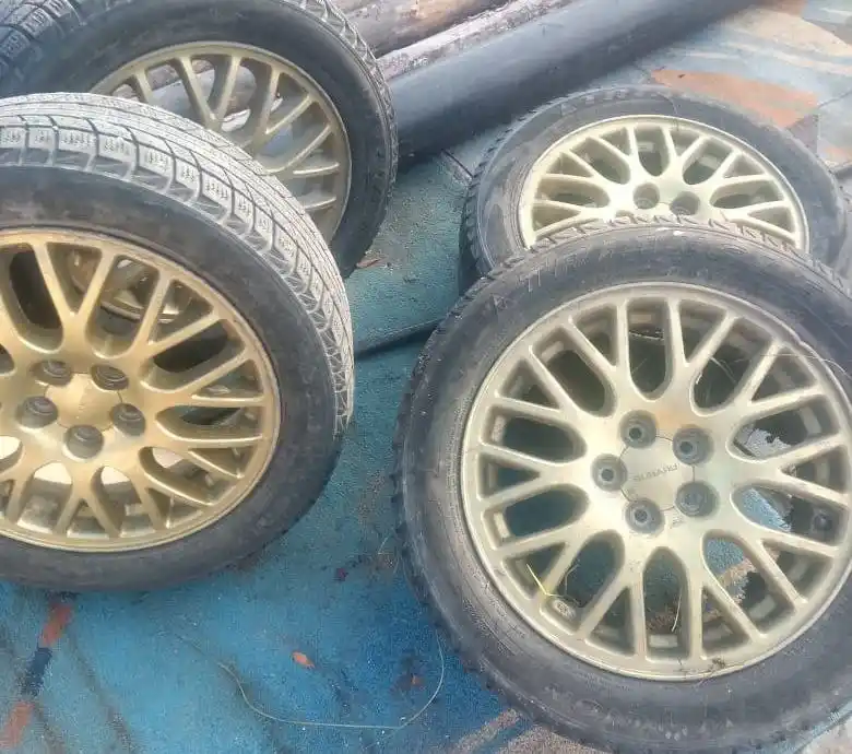Диски R16 5x100 205/55 зимние - Запчасти в Иркутск