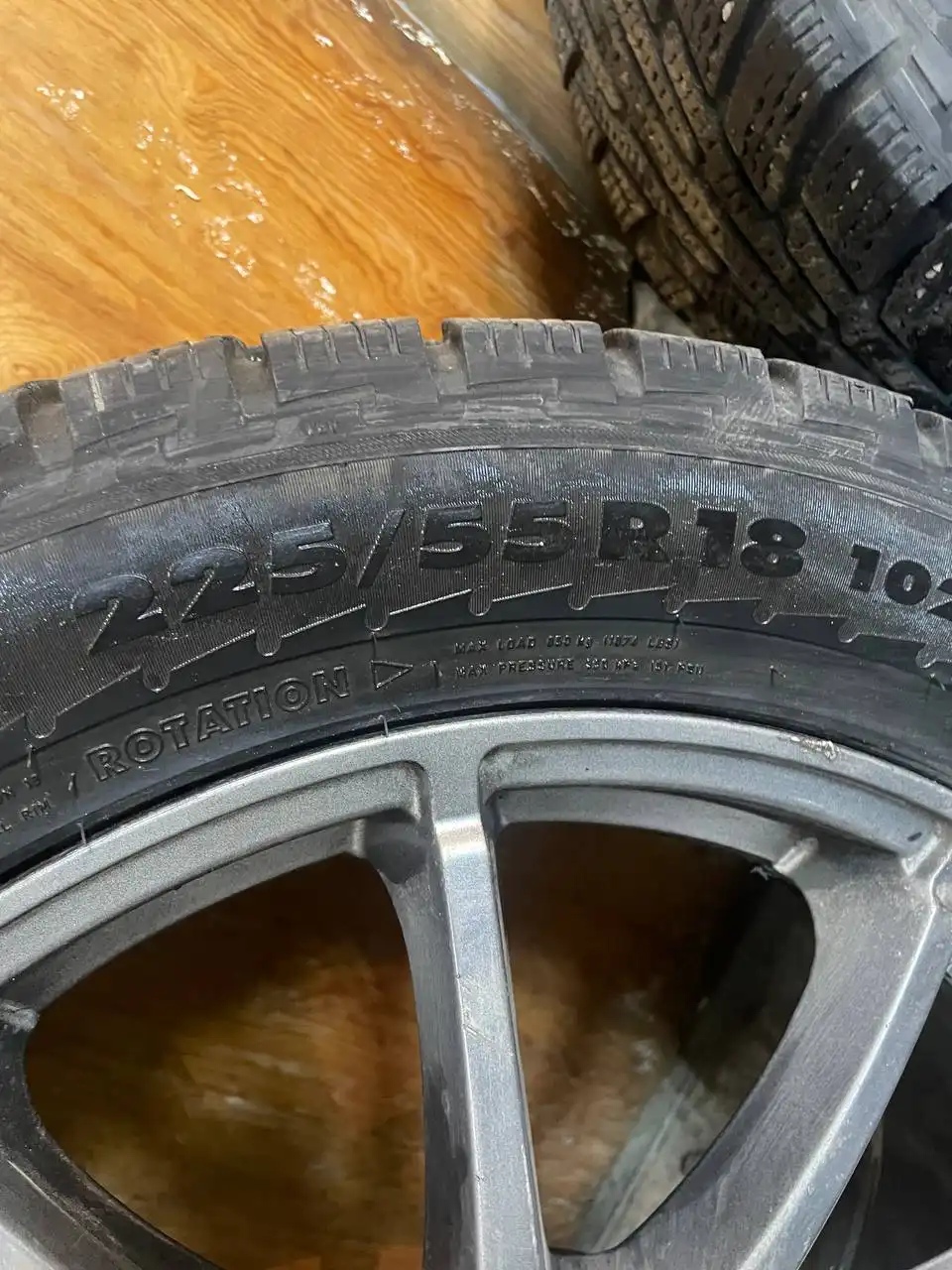 Продажа дисков A-Tech Schneider 5/100 r 18 с резиной