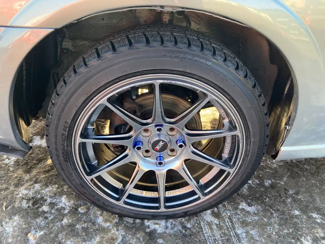 Продажа комплекта дисков XXR с зимней резиной Bridgestone