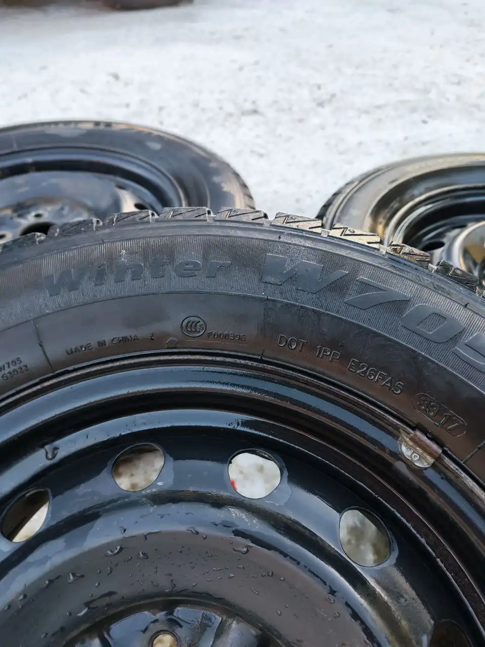 Штампы с резиной 205/65/R15 5×114.3 (ЦО 60.1) для Грации - Шины и диски (Запчасти) в Иркутск