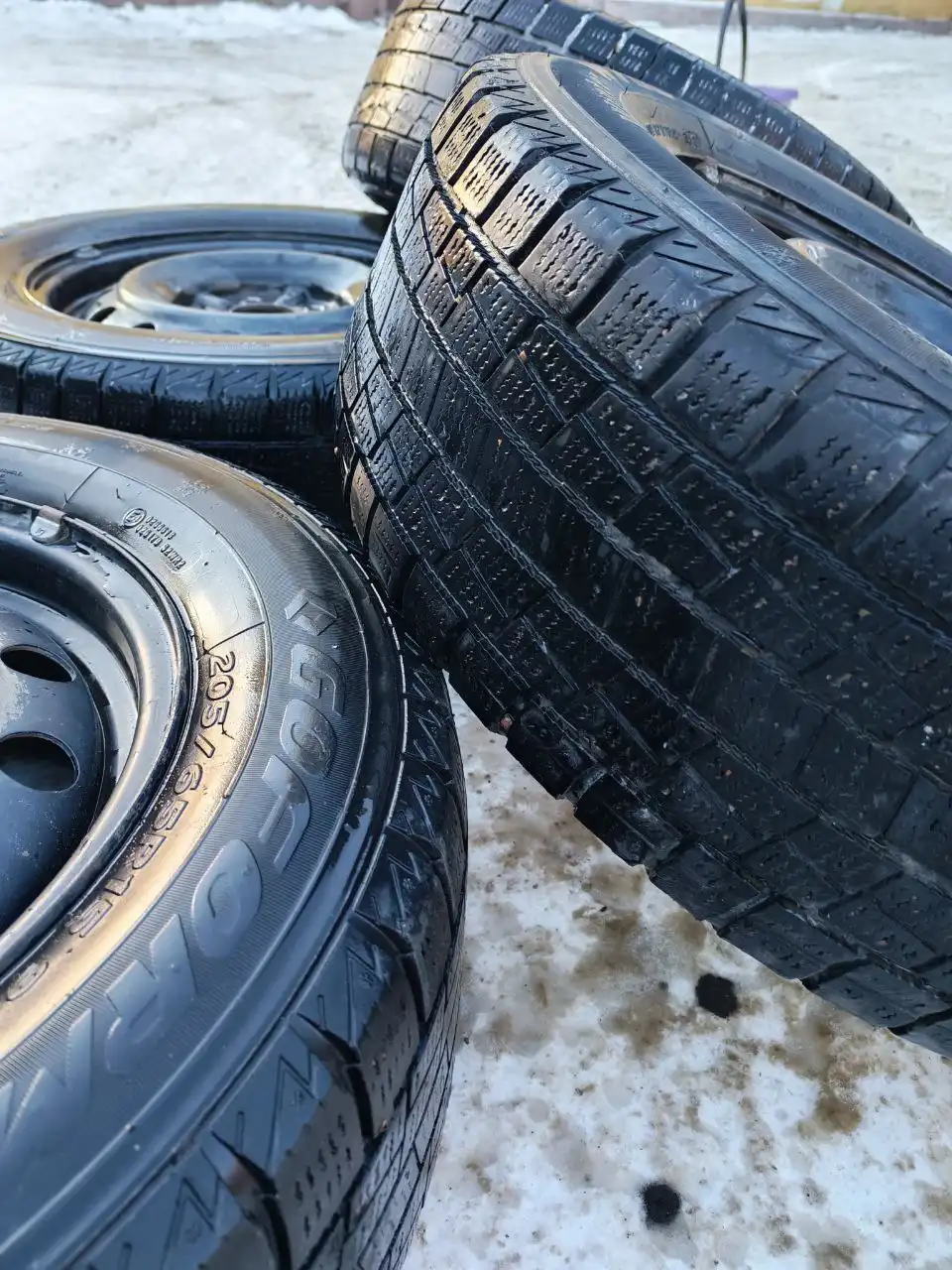 Штампы с резиной 205/65/R15 5×114.3 (ЦО 60.1) для Грации - Шины и диски (Запчасти) в Иркутск