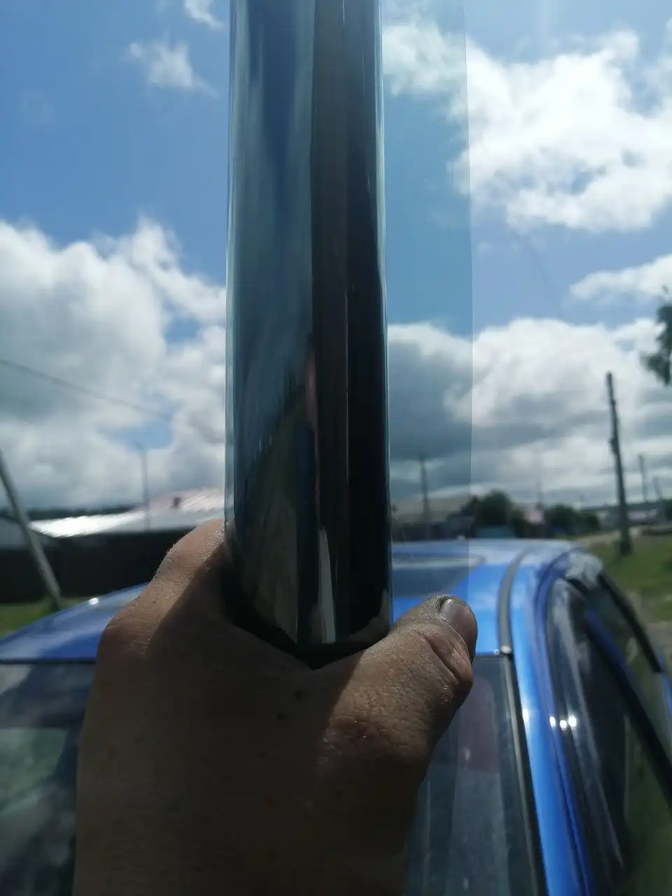 Продажа атермальной плёнки 5 метров зелёного цвета - Аксессуары (Авто) в Иркутск