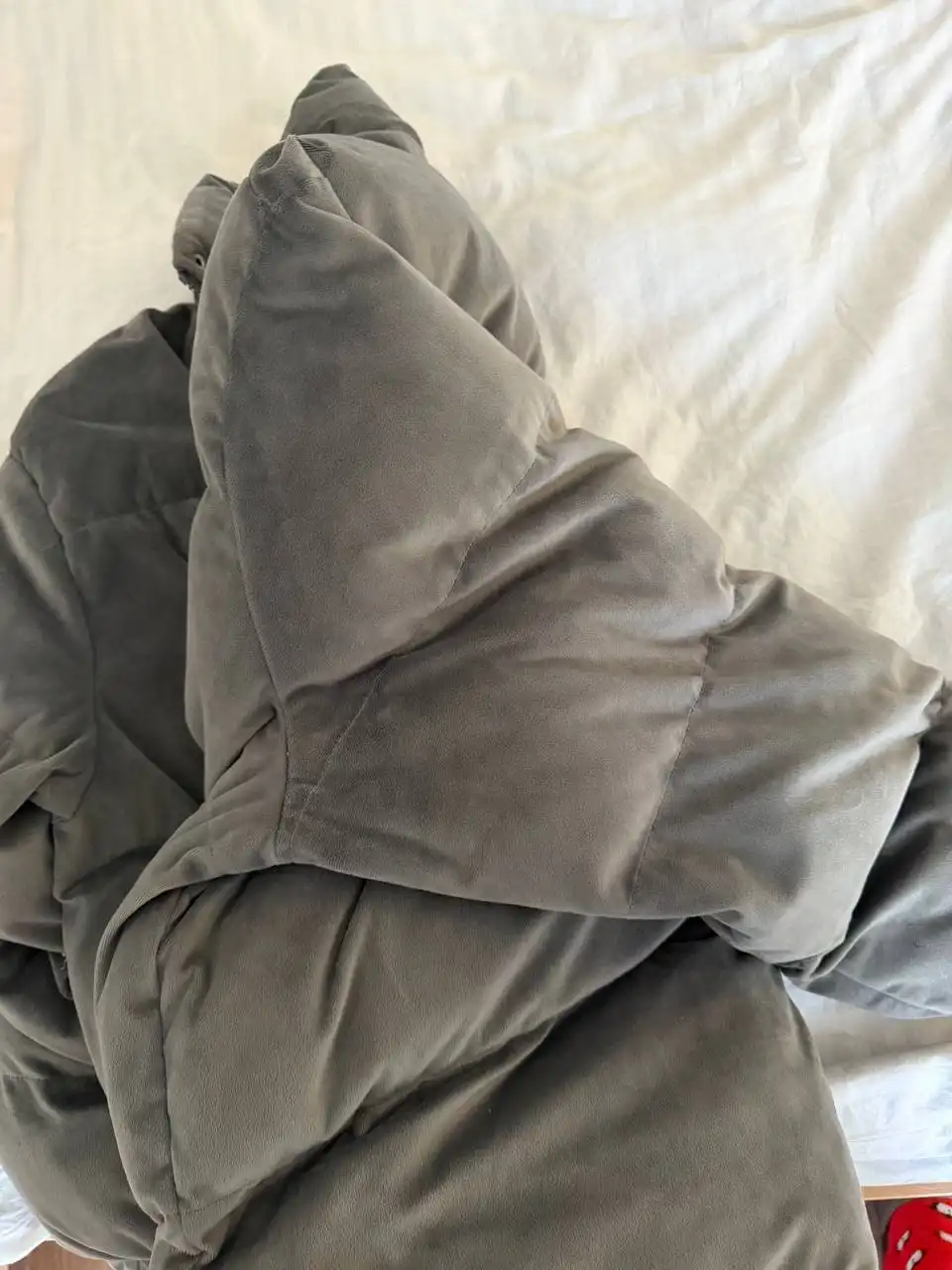 Пуховик зимний оверсайз М/Л