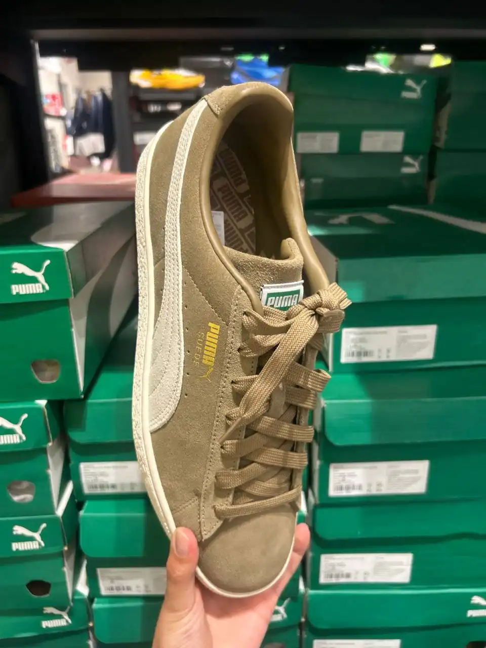 Продам кеды Puma Suede Classic 21 Chocolate Chip Alpine-Snow