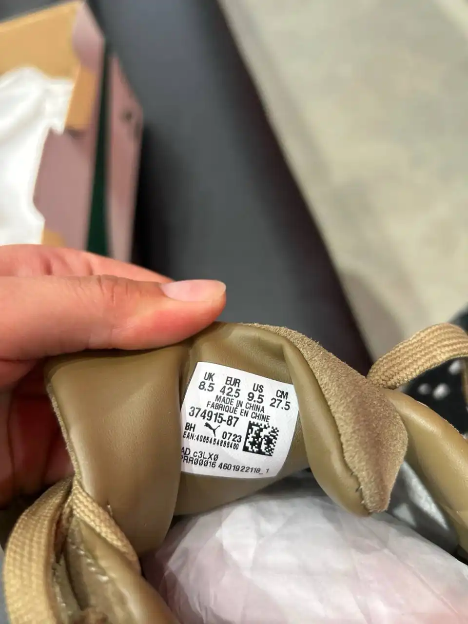 Продам кеды Puma Suede Classic 21 Chocolate Chip Alpine-Snow