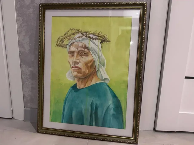 Продажа акварельной картины 47*67 б/у - Хобби и отдых в Москва