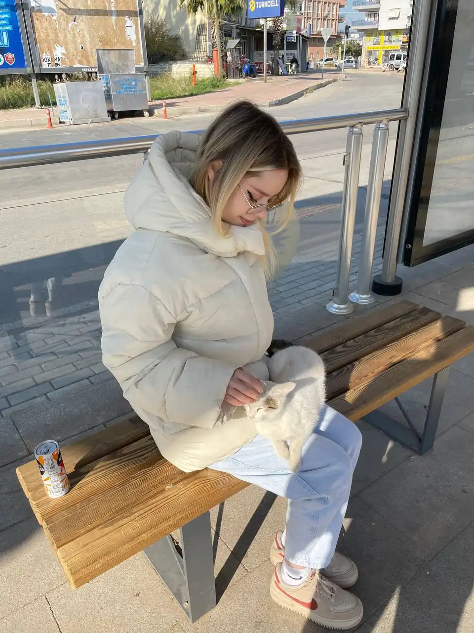 Куртка зимняя белая LIME размер 42