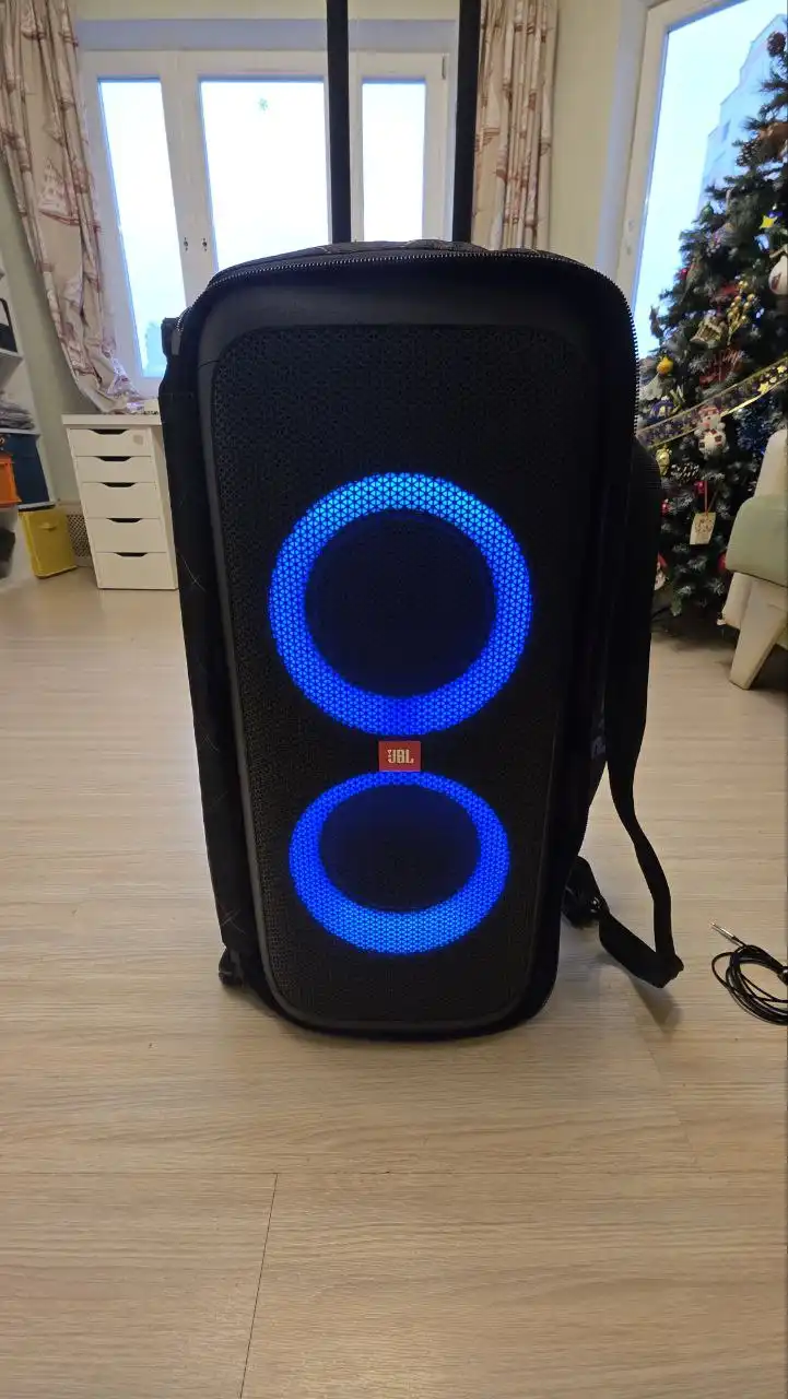 Колонка JBL PartyBox 310 с чехлом и микрофонами