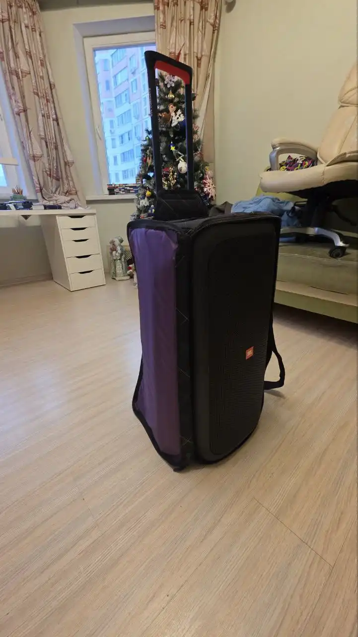 Колонка JBL PartyBox 310 с чехлом и микрофонами