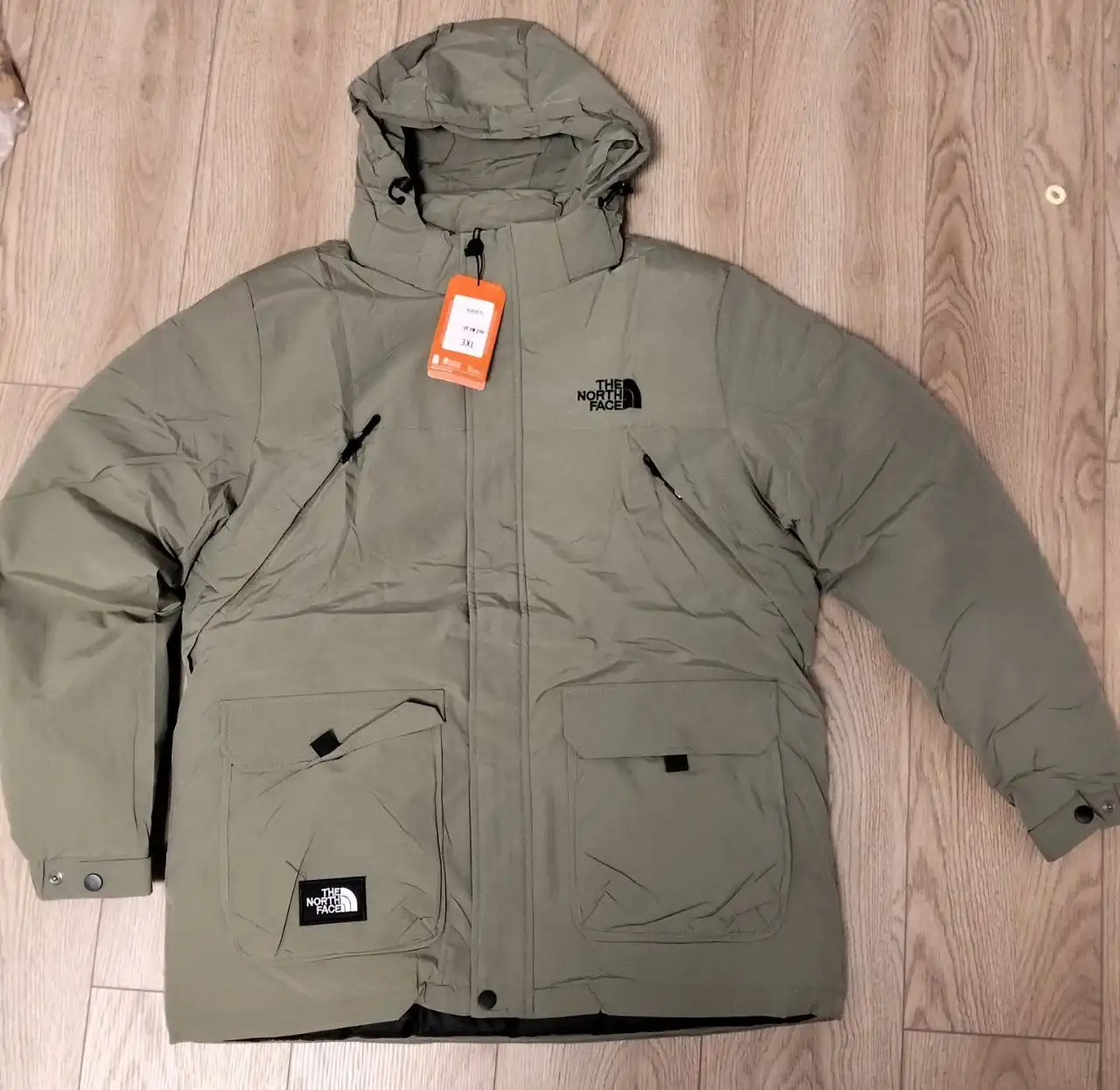 Куртка-парка мужская зимняя новая