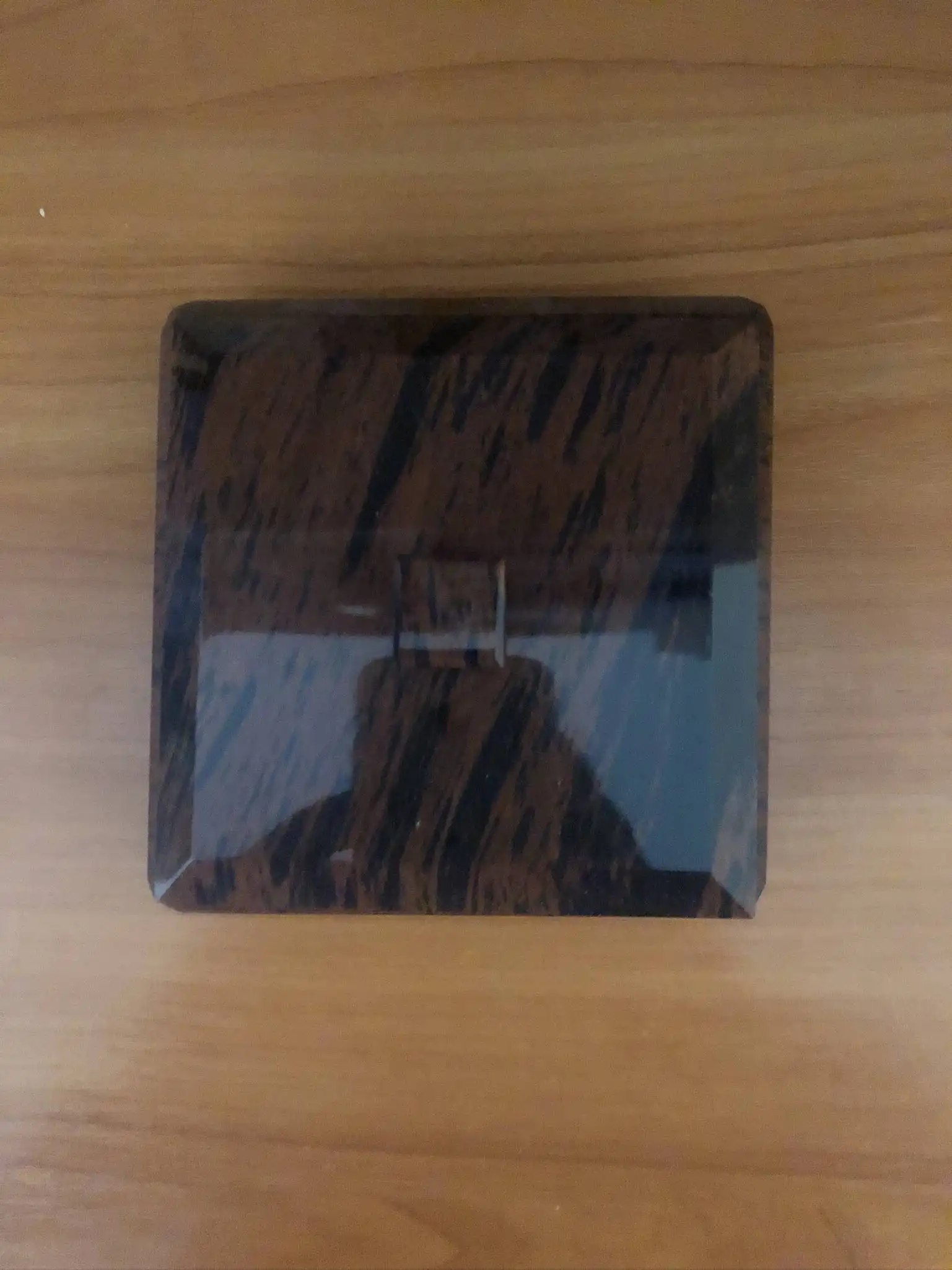 Шкатулка из обсидиана ручной работы