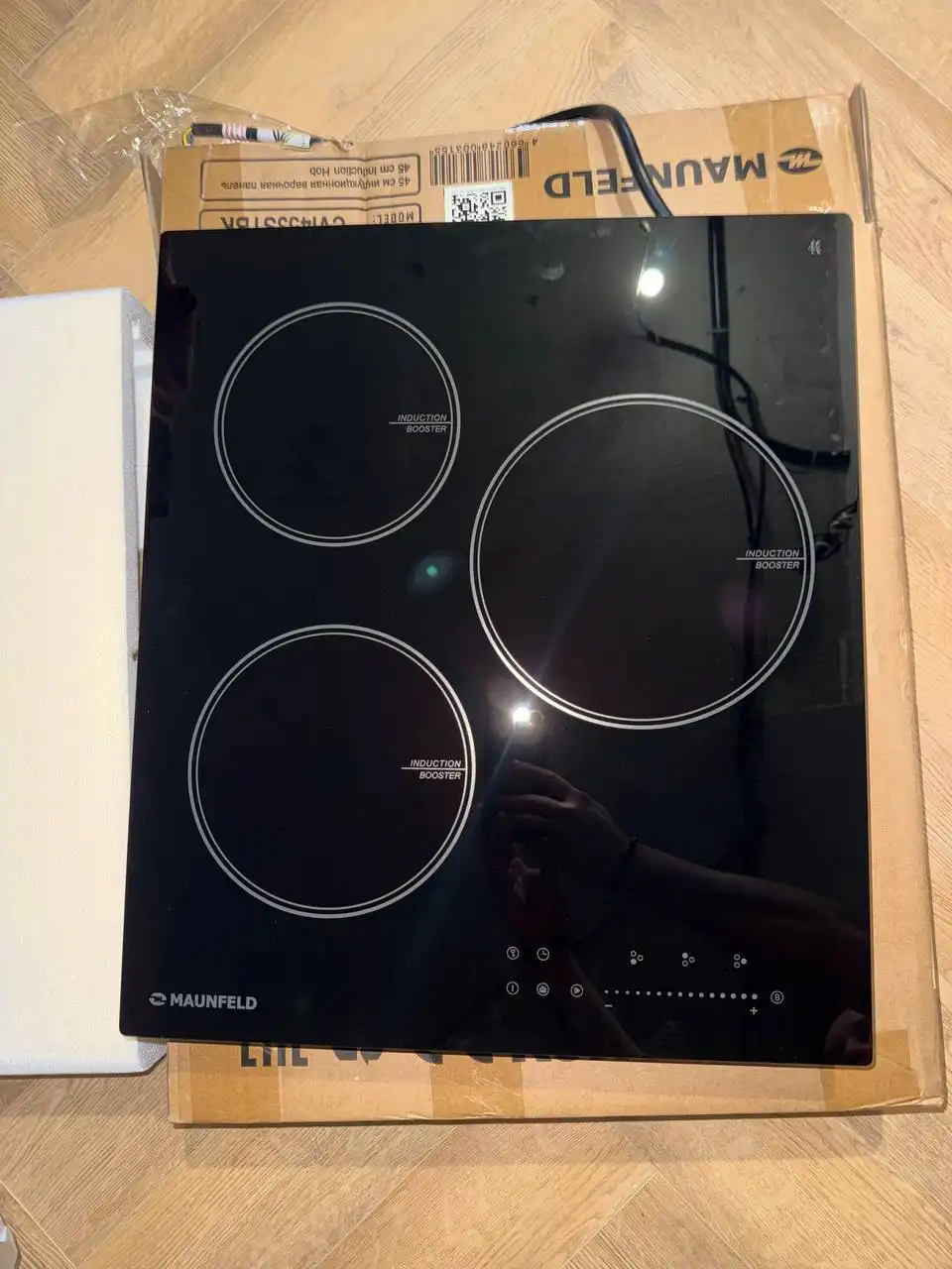 Индукционная варочная панель MAUNFELD 3 конфорки