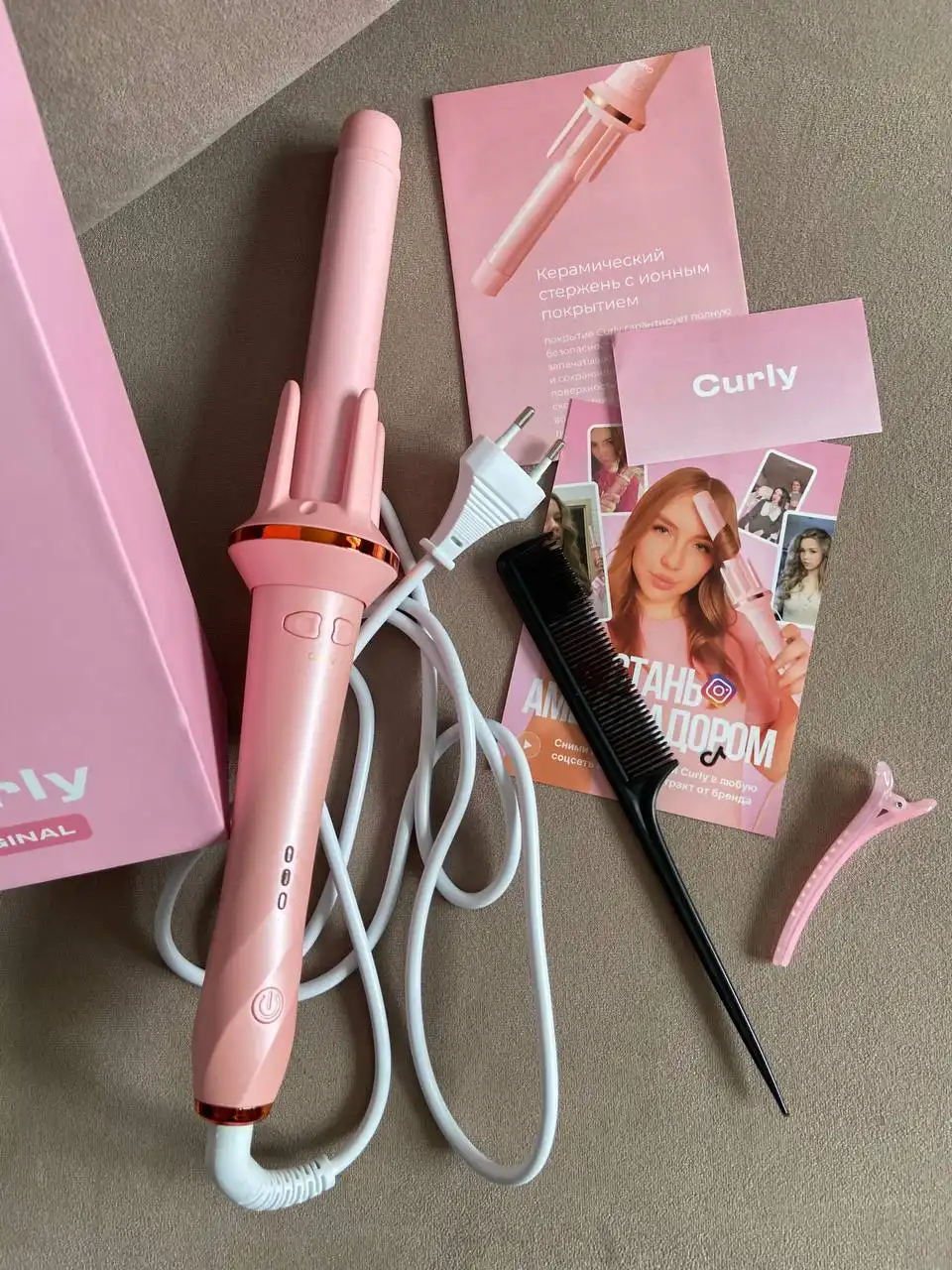 Автоматическая плойка для длинных волос - Электроника для волос (Барахолка) в Москва