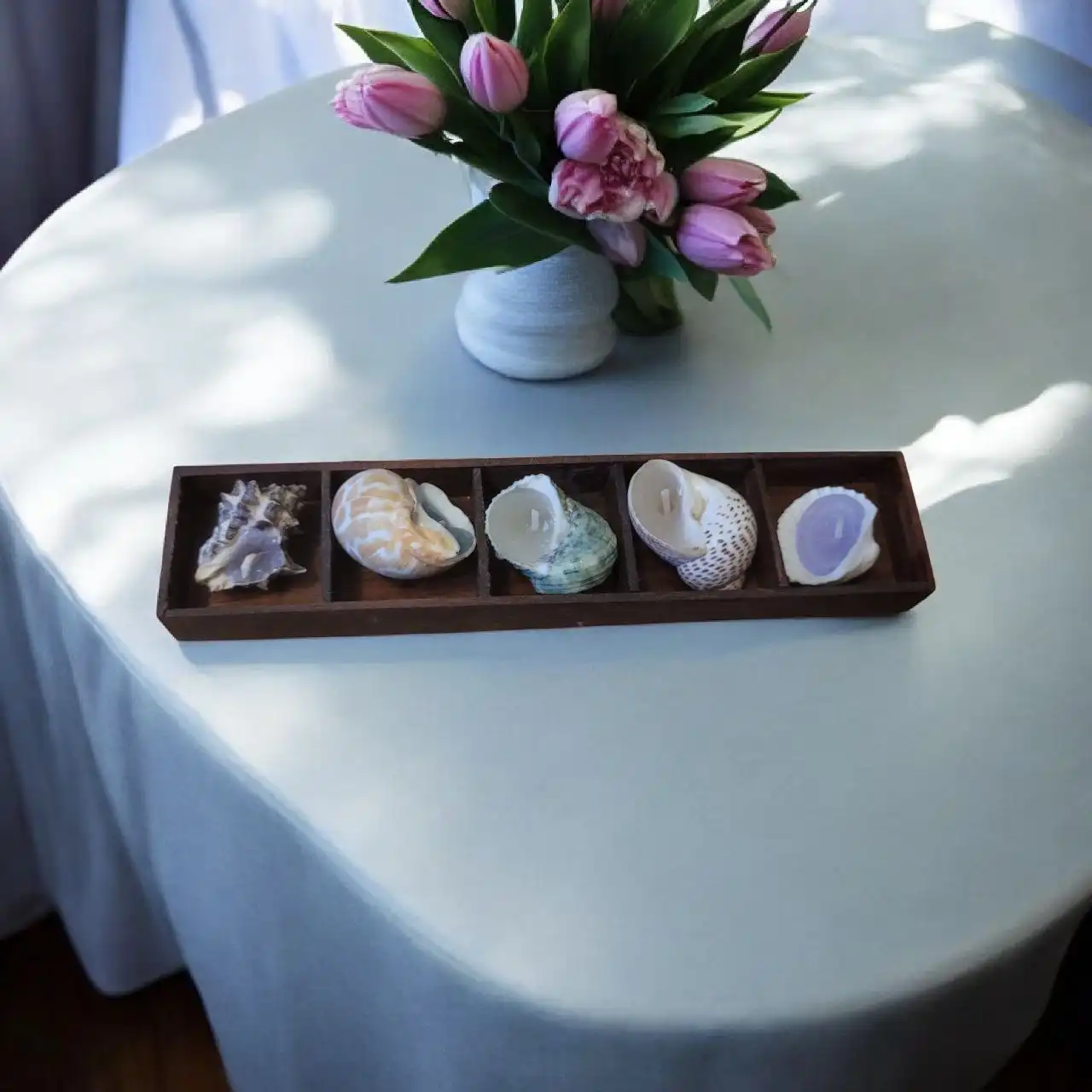 Свечи Икеа и набор свечей в ракушках - Барахолка в Москва