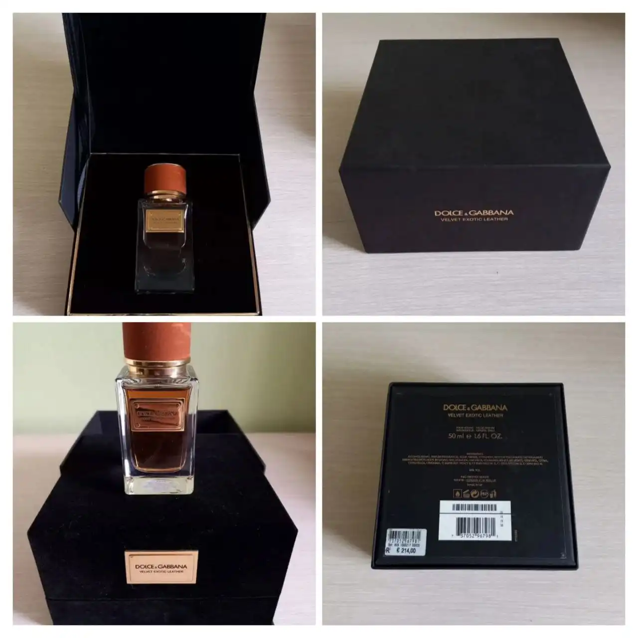 Парфюмерная вода Dolce & Gabbana velvet exotic leather 50ml оригинал - Парфюмерия (Барахолка) в Москва