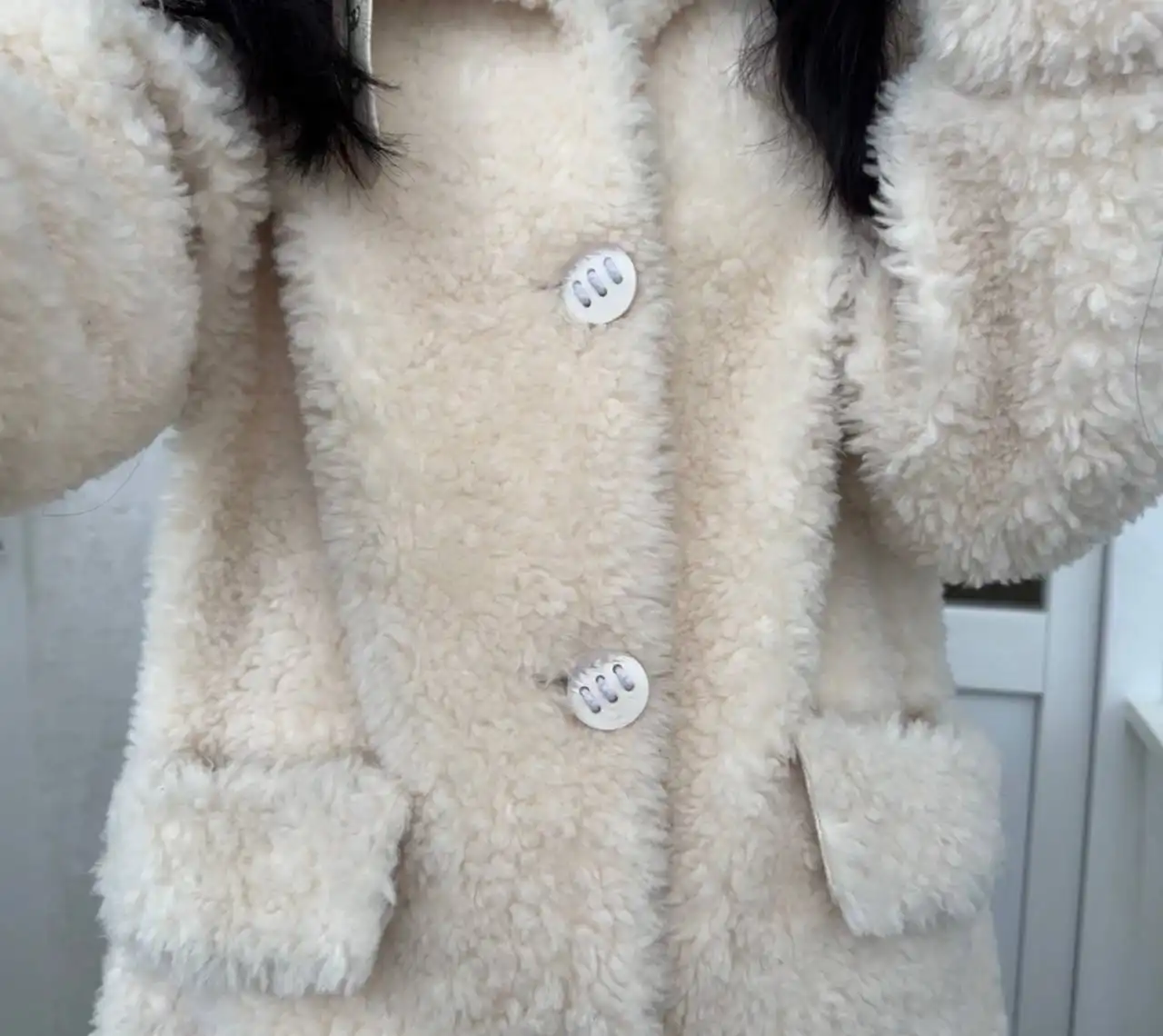 Шуба пальто из натуральной овчины Verramani - Верхняя одежда (Одежда) в Москва