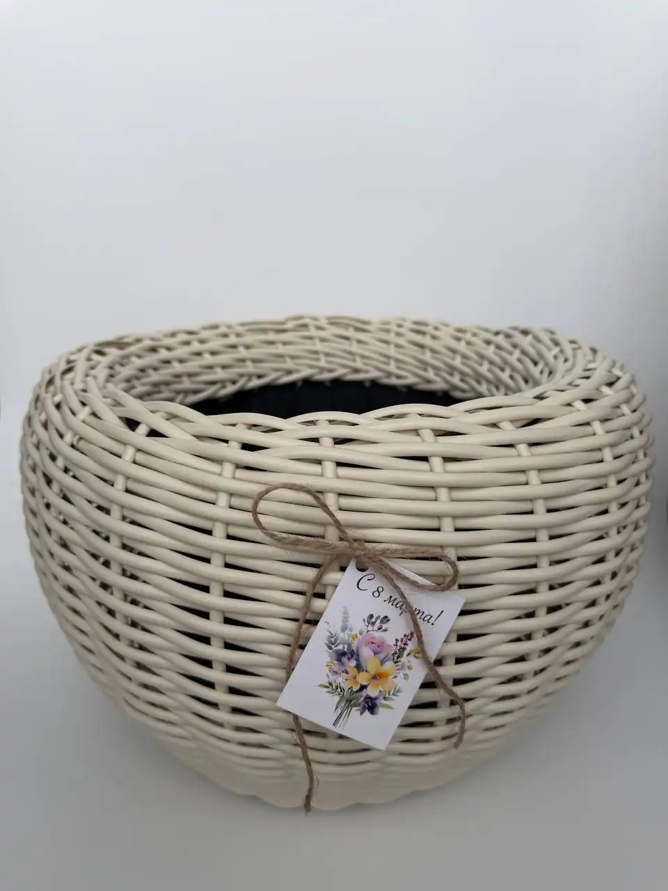 Кашпо из искусственного ротанга на заказ - Для дома и дачи в Москва