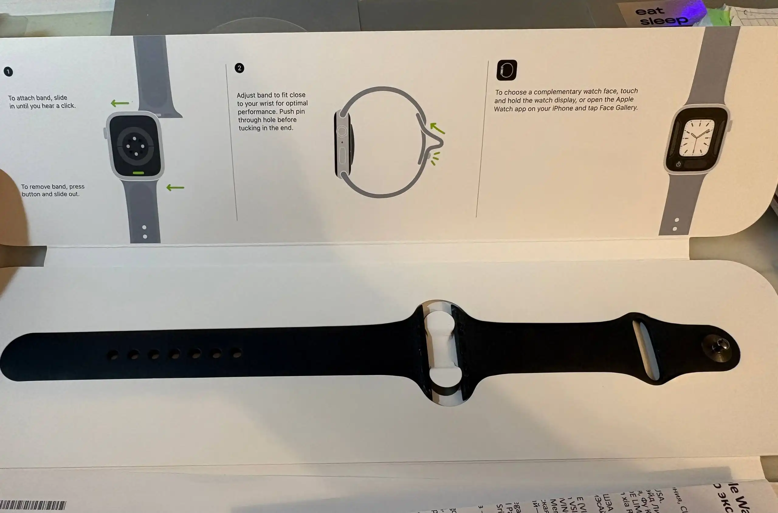 Apple Watch SE 2nd Gen 44mm с ремешком и коробкой - Часы и браслеты (Электроника) в Москва