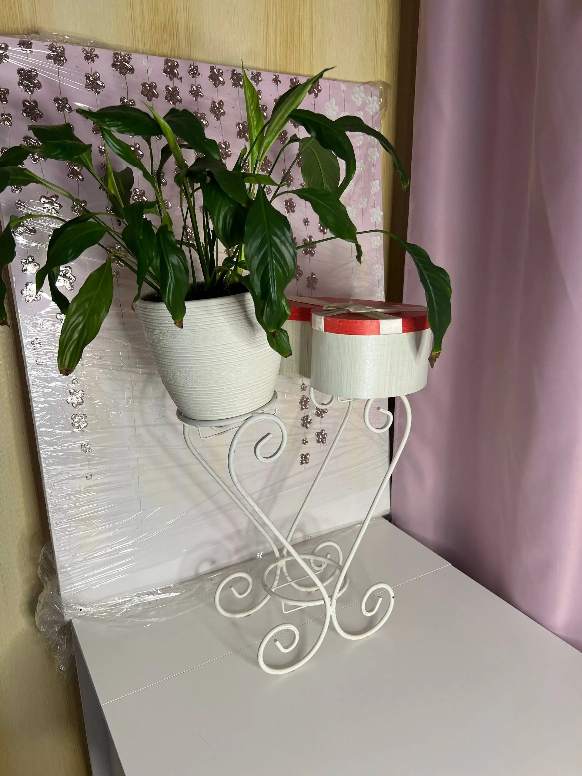 Металлическая этажерка для цветов с горшками - Растения и сад (Для дома и дачи) в Москва