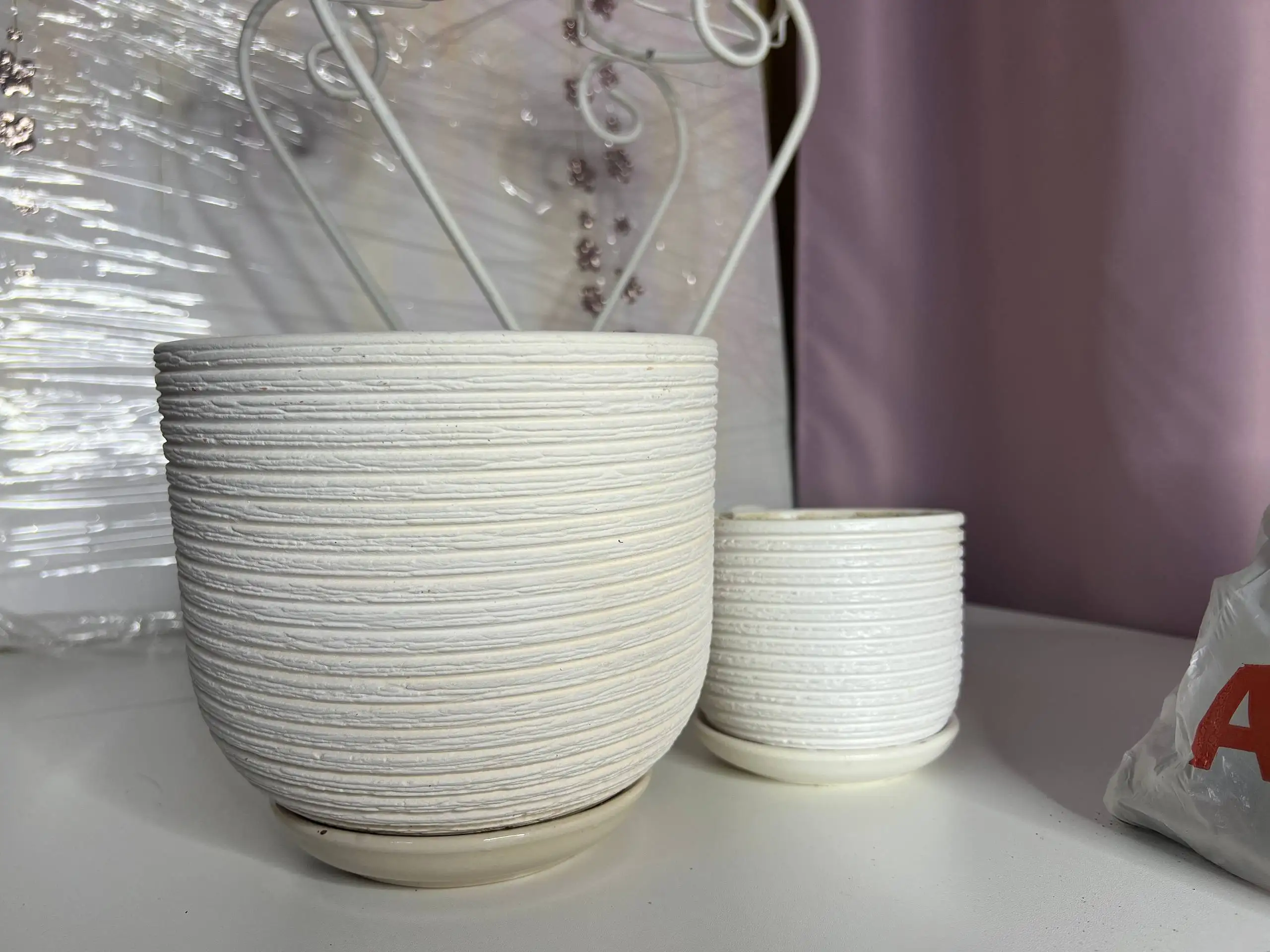 Металлическая этажерка для цветов с горшками - Растения и сад (Для дома и дачи) в Москва