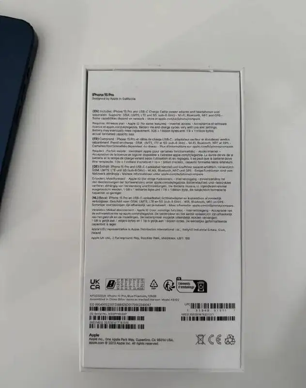 Продам iPhone 15 Pro 128Gb синий - Смартфоны (Электроника) в Москва