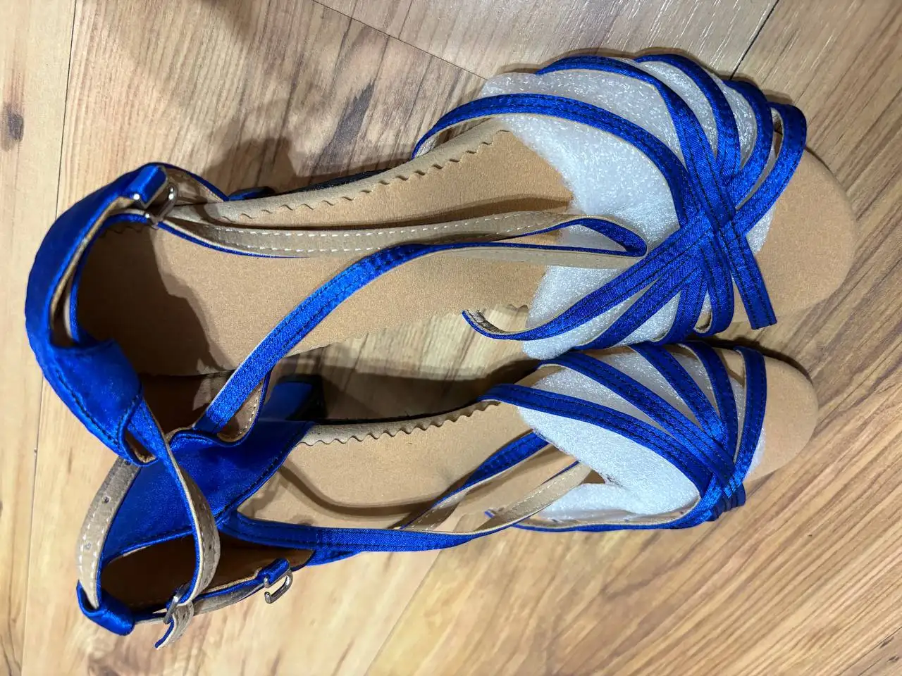 Модная обувь для бальных танцев, синяя (37 размер) - Обувь (Одежда) в Москва