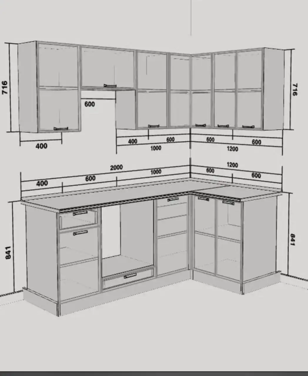Продается кухня 25твс в отличном состоянии - Кухня (Для дома и дачи) в Москва