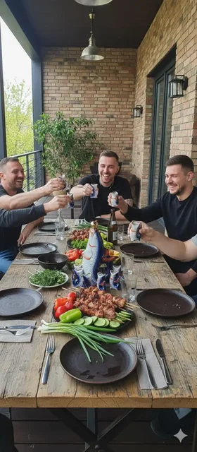 Фарфоровый комплект «Семейство карпов» - Подарочные наборы в Москва