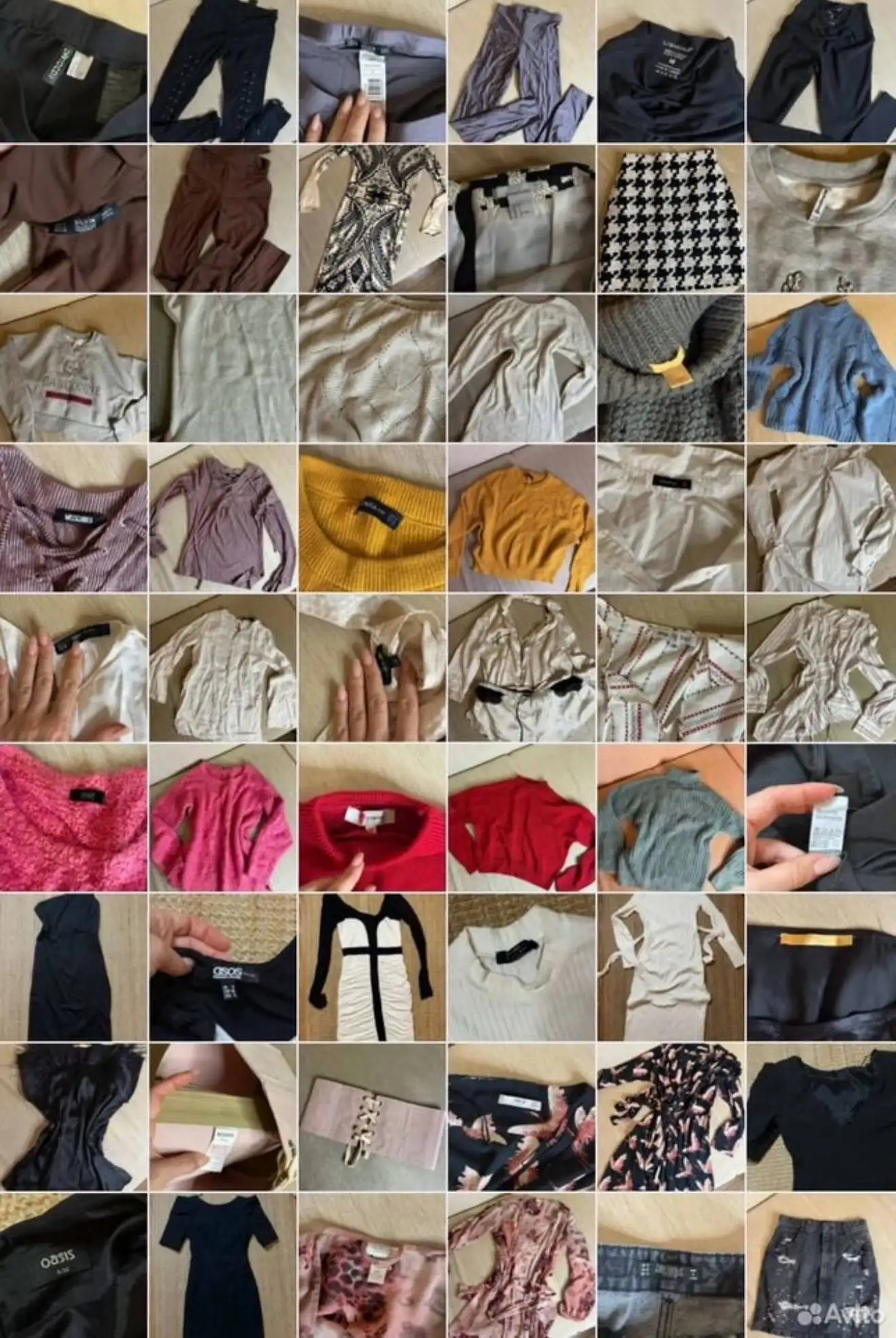 Пакет вещей и сумок (60 шт.) на размер s/m - Женская одежда (Одежда) в Москва