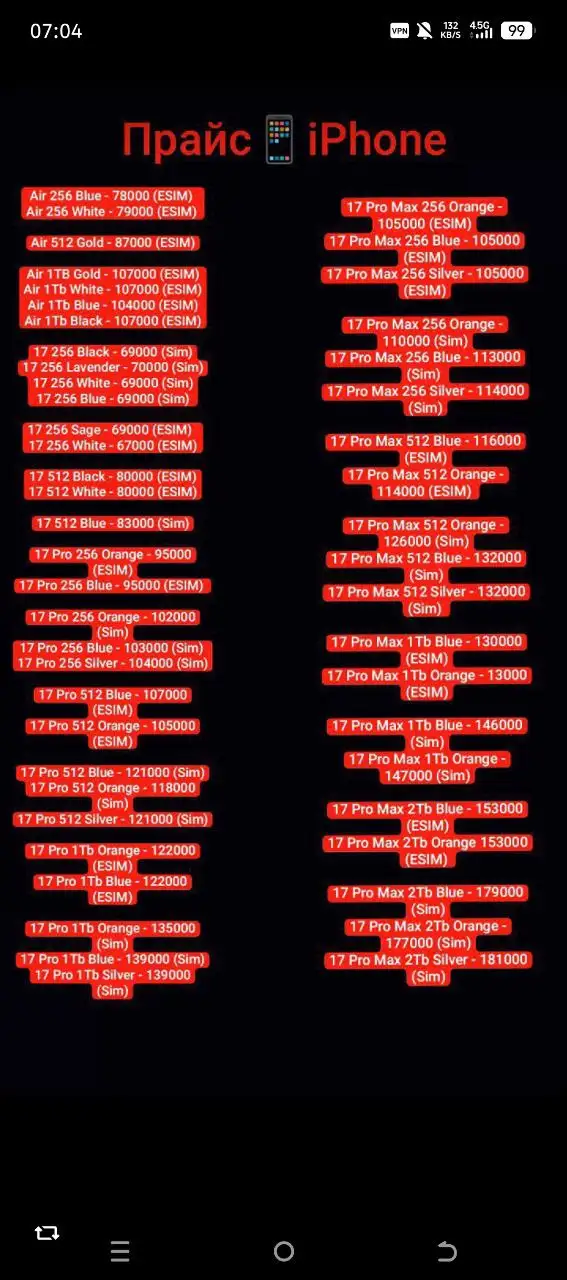 Оптовый прайс от 3 штук на Савеловском - Барахолка в Москва