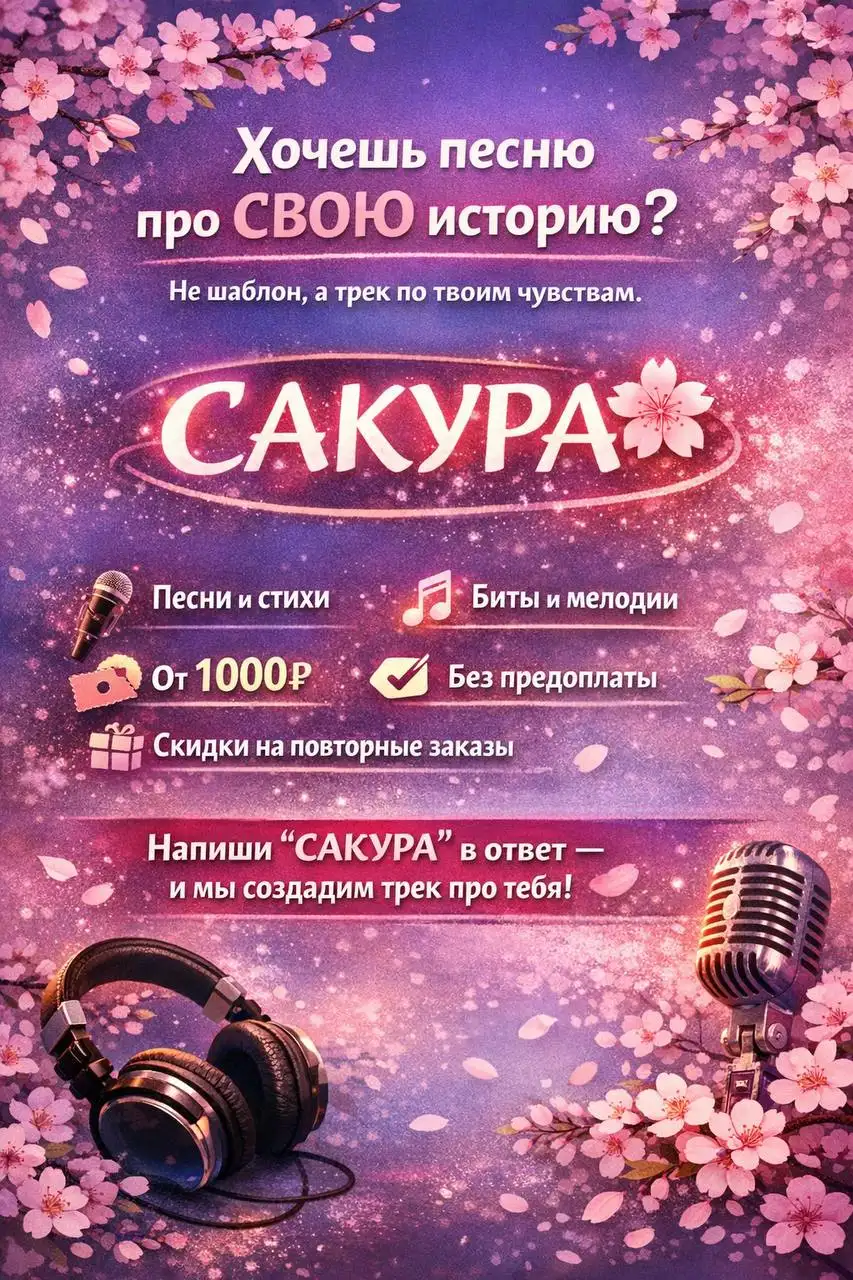 Создание песни по вашей истории - Творческие услуги (Услуги) в Москва