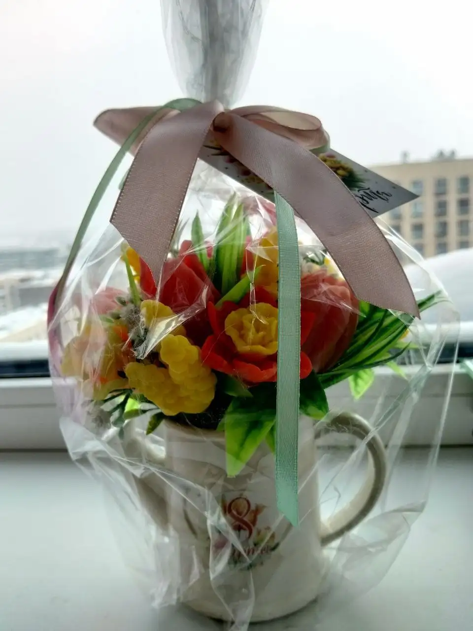 Мыло ручной работы и съедобные букеты из зефира - Барахолка в Одинцово