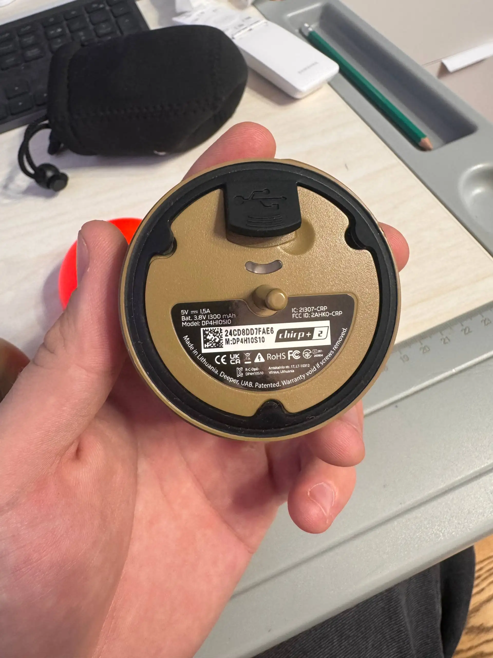 Продам эхолот Deeper CHIRP +2.0 - Рыбалка (Хобби и отдых) в Москва