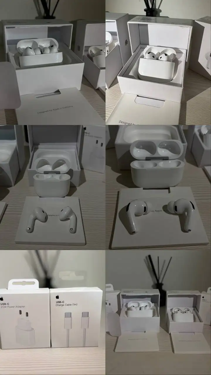 Продажа электроники: AirPods Pro 3, AirPods Air 4, блок питания Apple 20W, кабели Type-C - Аудиотехника и аксессуары (Электроника) в Москва