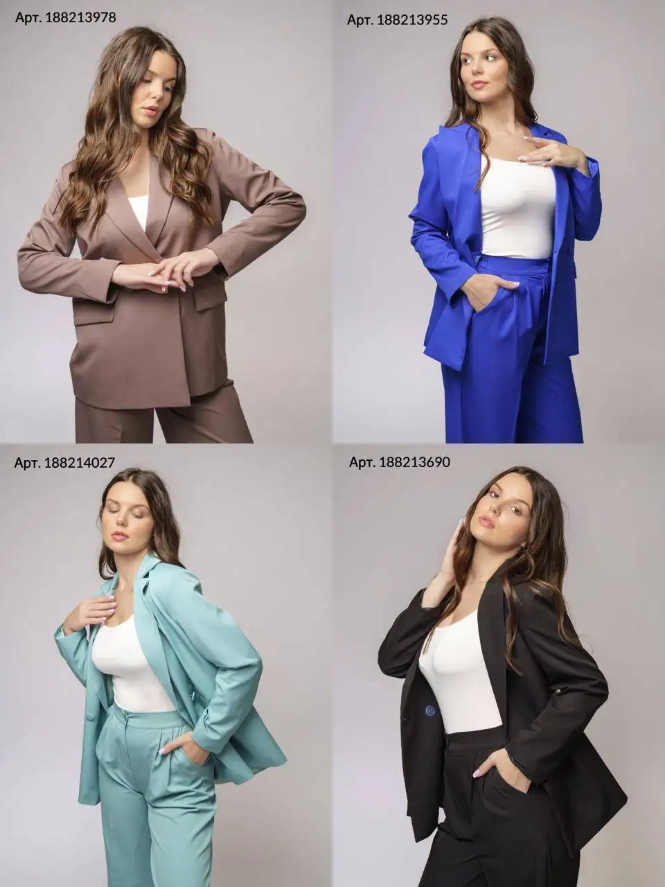 Брючный женский костюм из 5 цветов - Женская одежда (Одежда) в Москва