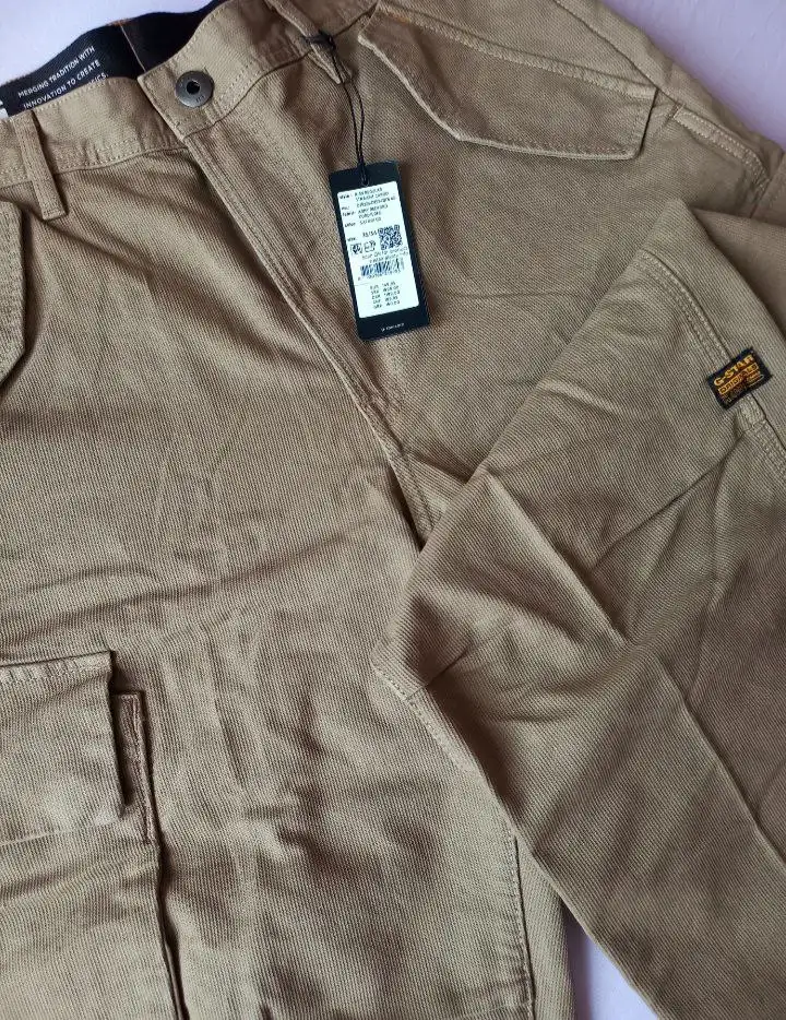 Брюки G-star RAW R-3N Regular Straight Cargo W35L34 - Мужская одежда (Одежда) в Москва