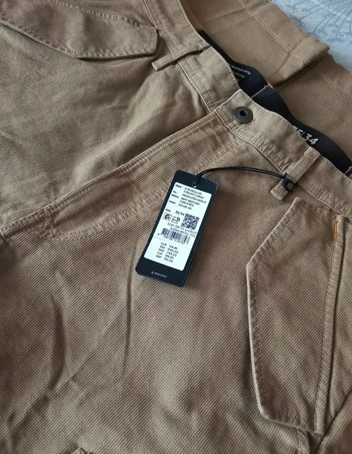 Брюки G-star RAW R-3N Regular Straight Cargo W35L34 - Мужская одежда (Одежда) в Москва