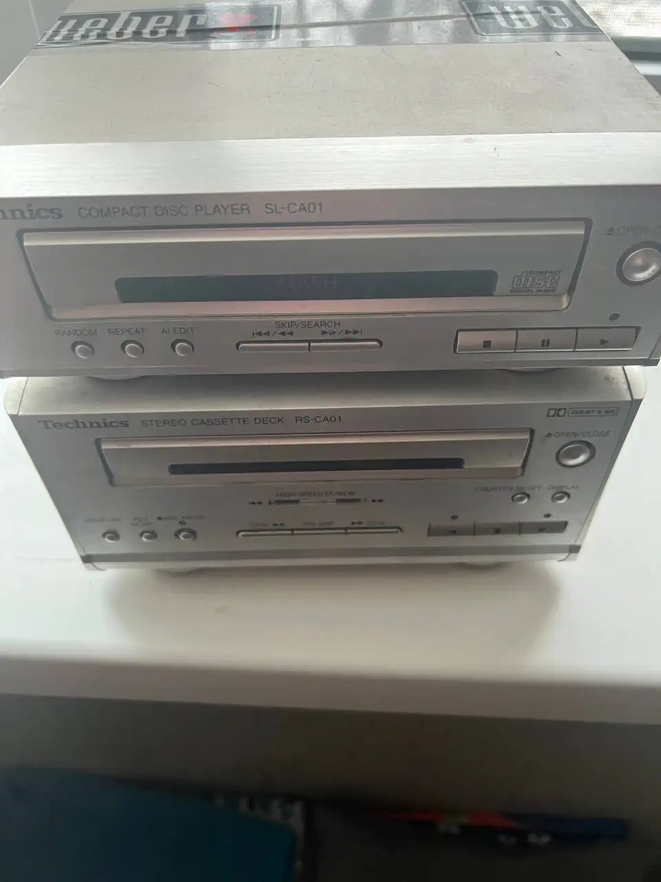 Винтажный коллекционный магнитофон из Японии с дисками - Аудиотехника (Электроника) в Москва