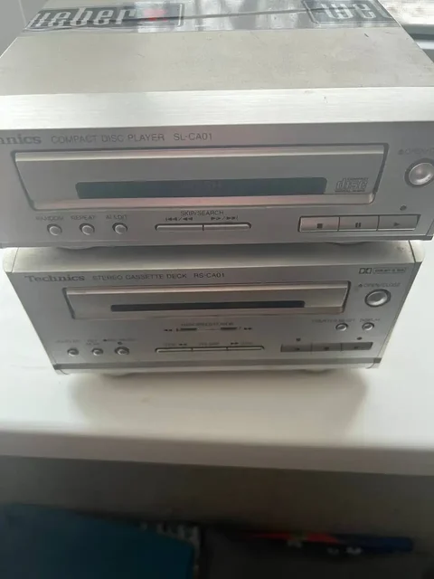 Винтажный коллекционный магнитофон из Японии с дисками - Аудиотехника в Москва