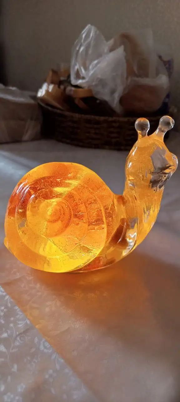 Светильник улитка улыбака ручная работа - Барахолка в Москва