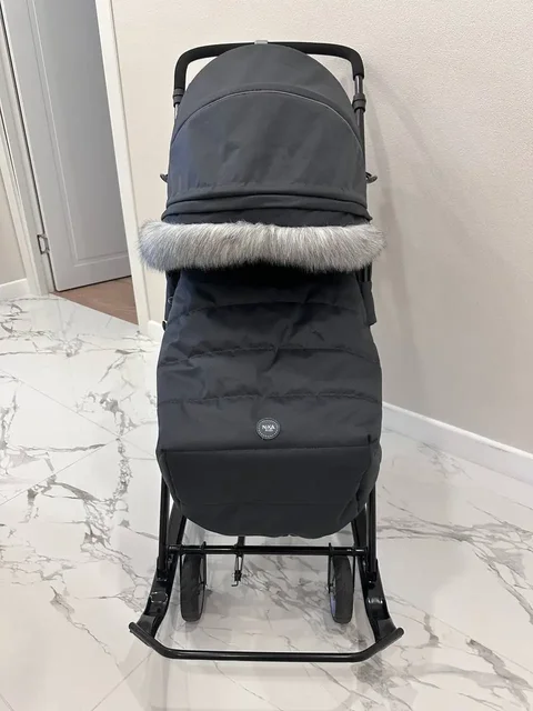 Санки-коляска Nika 7-5SK в отличном состоянии - Косметика и парфюмерия в Москва